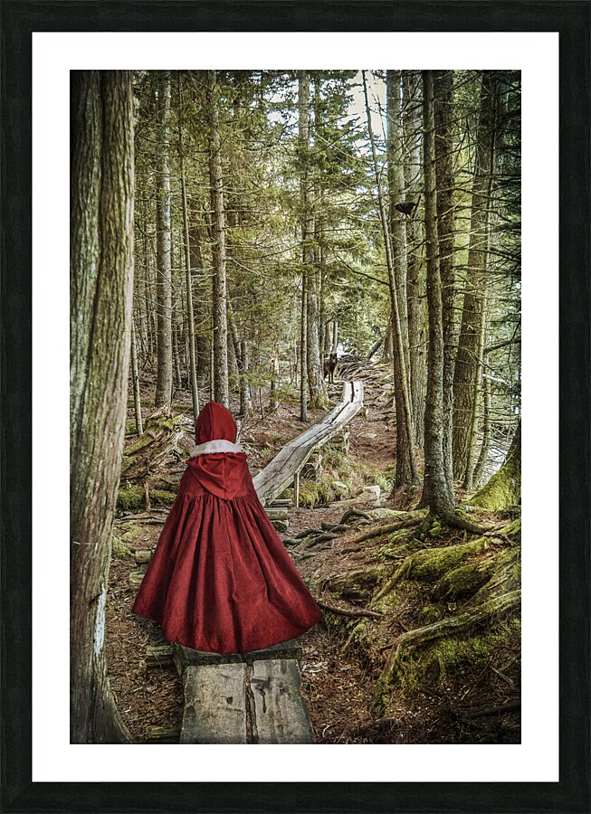 Red Riding Hood Picture Frame print