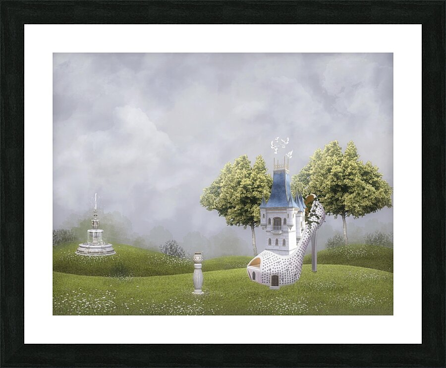 shoe queen Picture Frame print