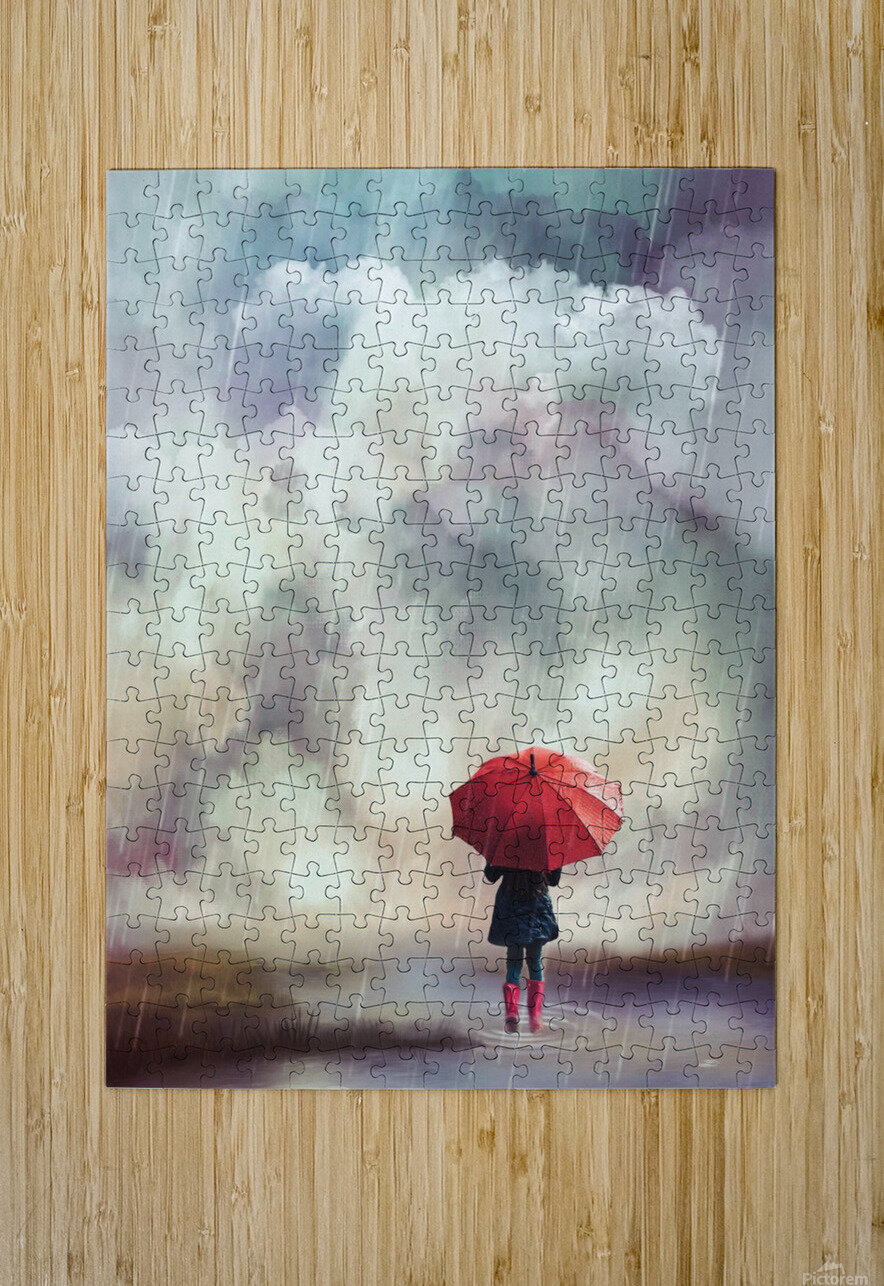 rainy day by Susan Paradise Burke Wall Art