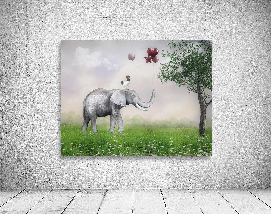 Elephant Love Wall Preview