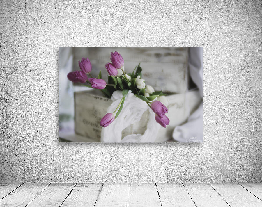Rustic Tulips Wall Preview