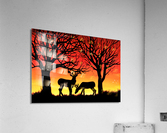Grazing Deer Acrylic Print