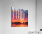 Peace Sunset Acrylic Print
