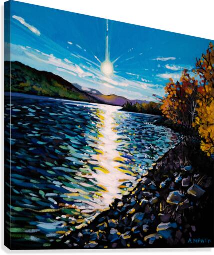 Moberly Lake Canvas Print