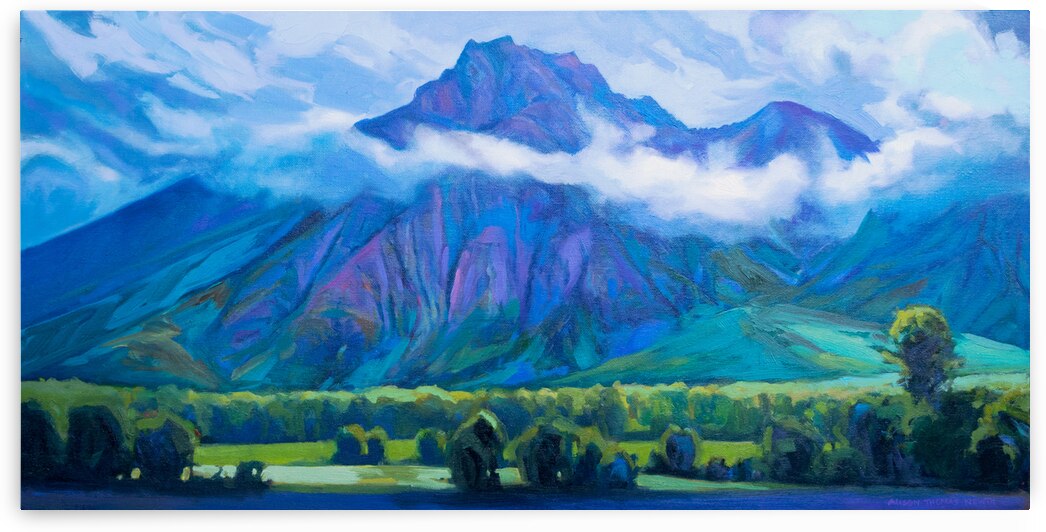 Stegyoden Peak aka Roche de Boule at New Hazelton by Art by Alison Newth