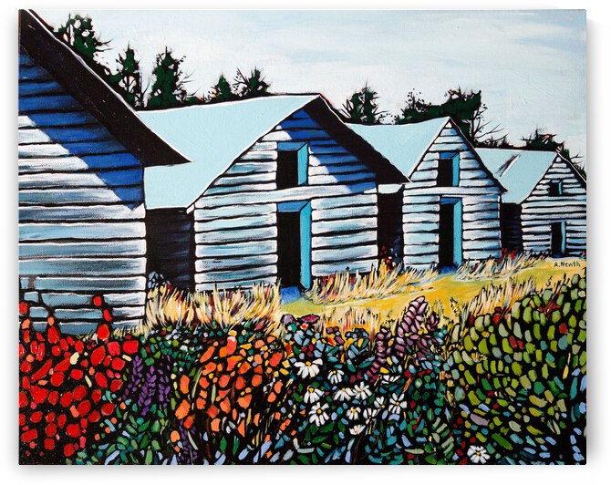 Summer on the Farm by Art by Alison Newth
