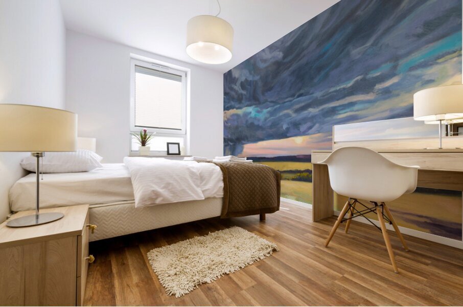 Stormy Days Mural print