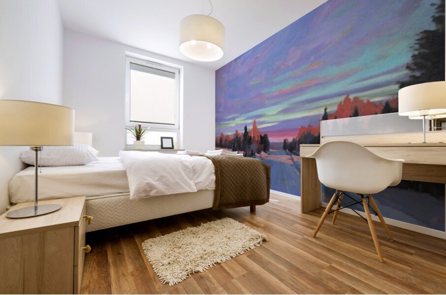 Winter Light Mural print