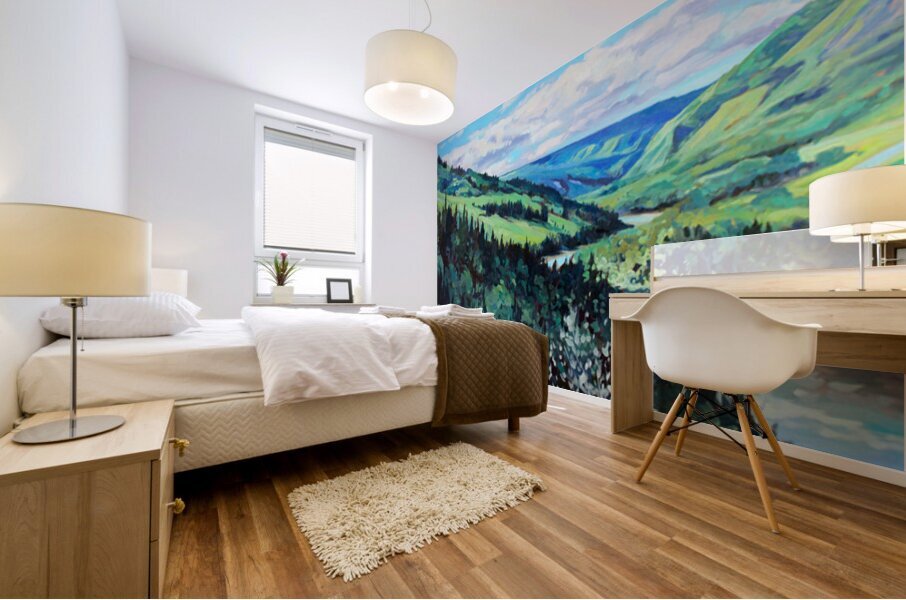 Beatton River Valley Mural print