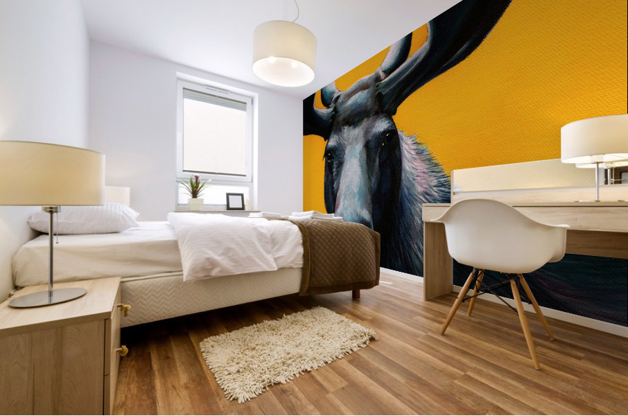 Moose Mural print