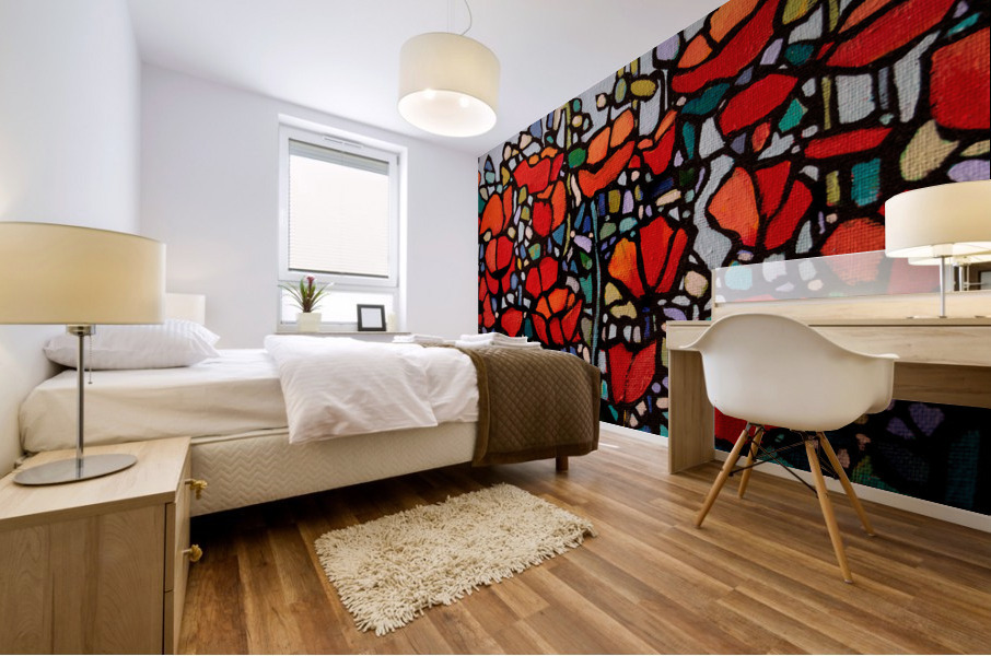 Poppies 1 Mural print