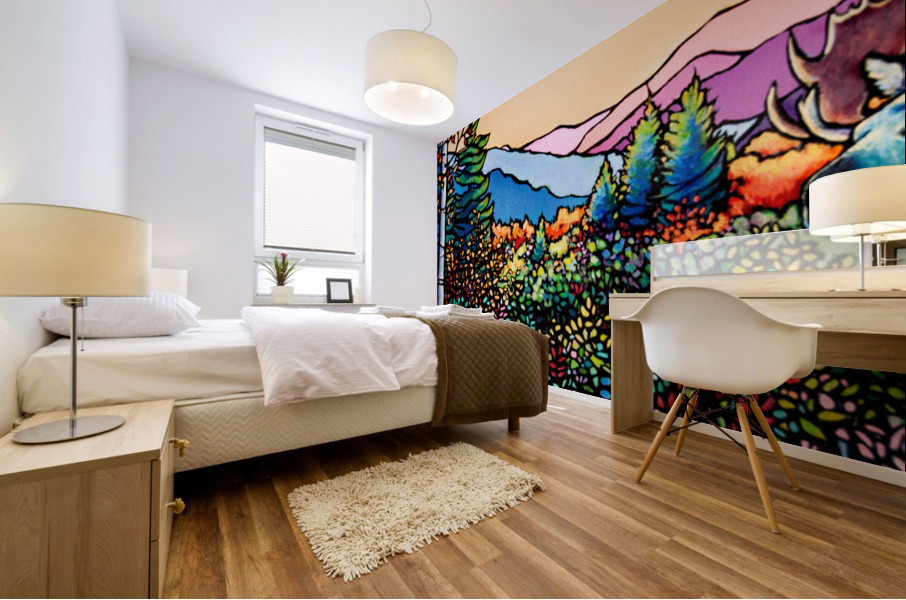 Into the Wild Mural print