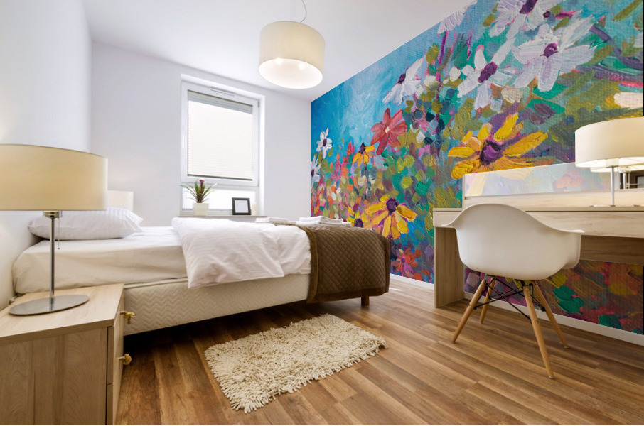 Wildflowers Mural print