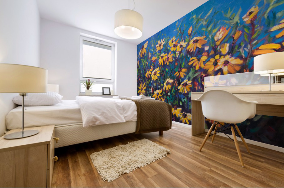 Rudbeckia Mural print
