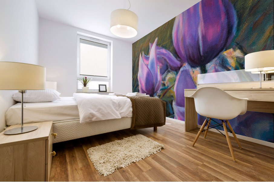 Crocus Mural print