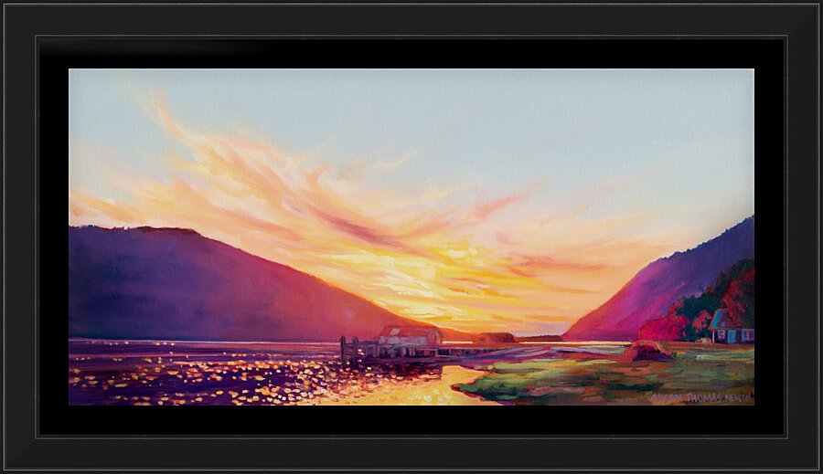 Cassiar Sunset Picture Frame print