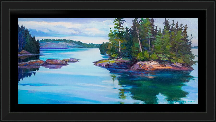Wainright Basin Picture Frame print