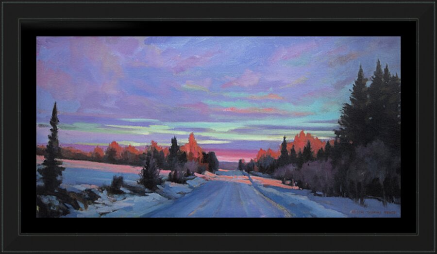 Winter Light Picture Frame print