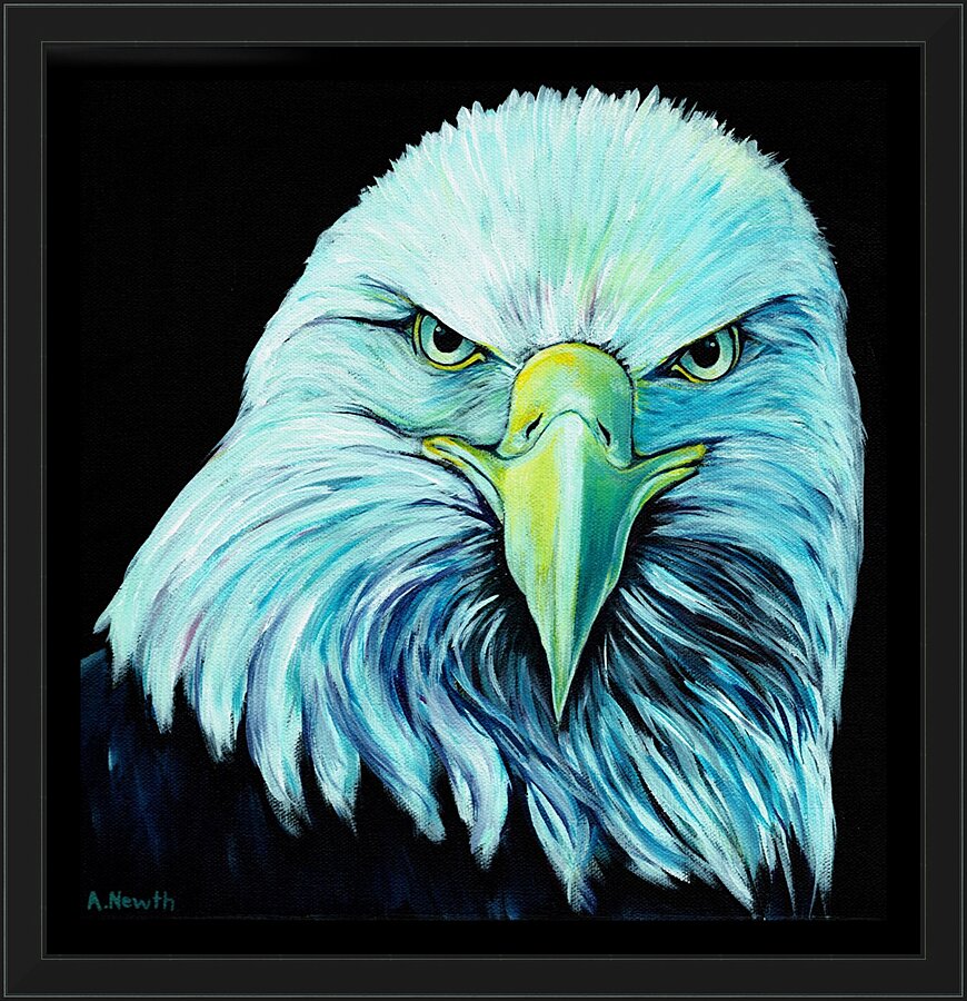 Eagle Picture Frame print