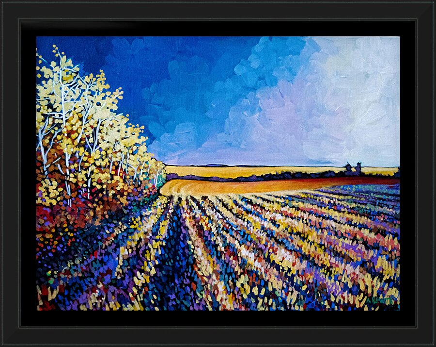Clouds Roll In Picture Frame print