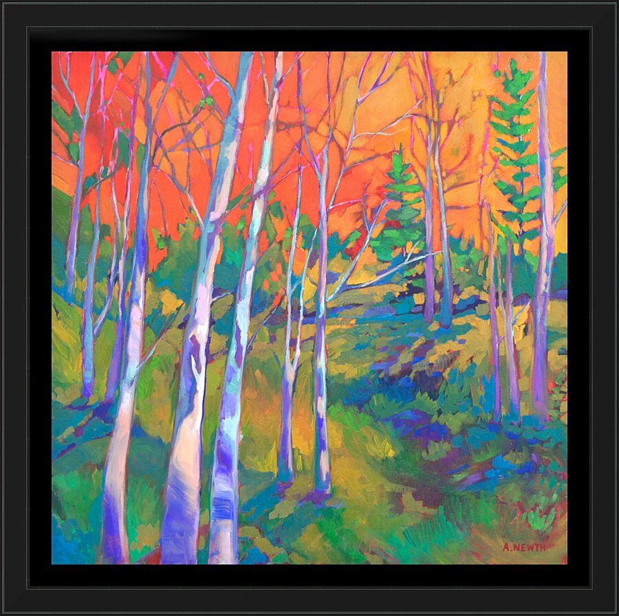 Autumn Foliage Picture Frame print