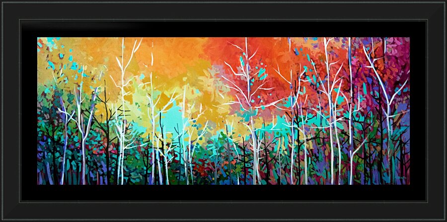 Beatton Park Trails Picture Frame print