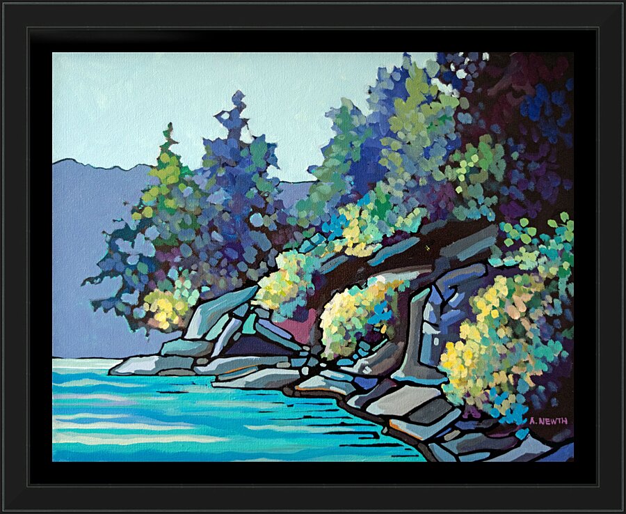 Nanaimo Shore Picture Frame print