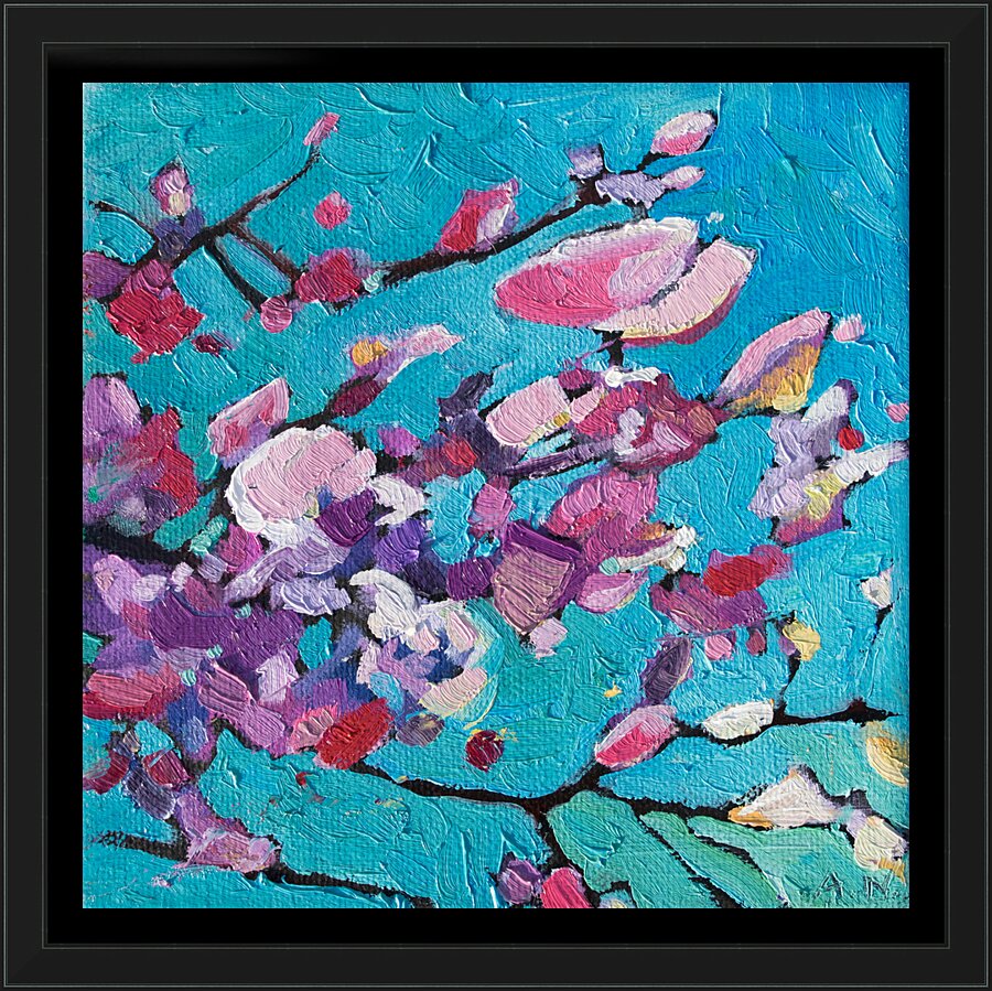 Cherry Blossoms Picture Frame print