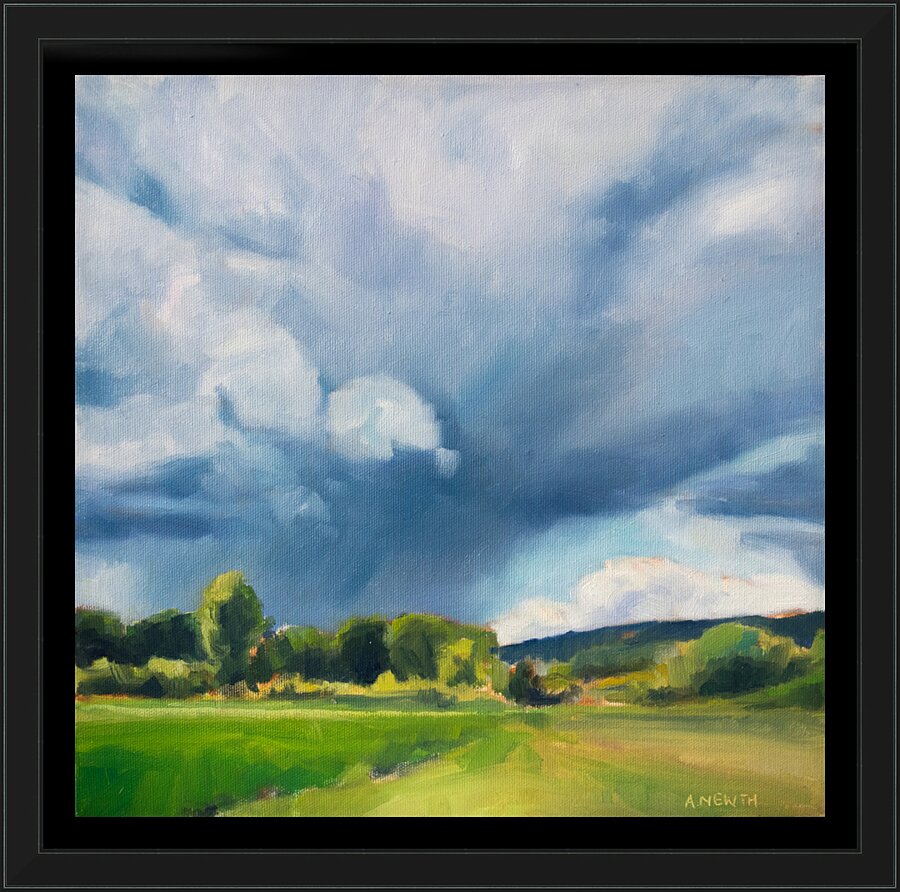 Summer Rain Picture Frame print