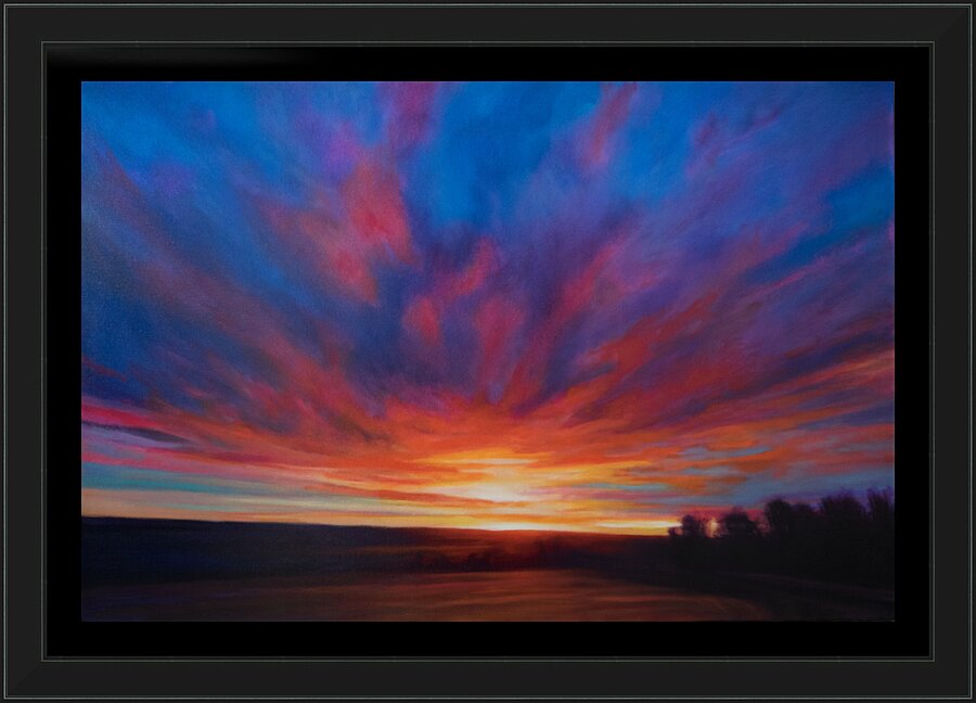 Erika s View Picture Frame print