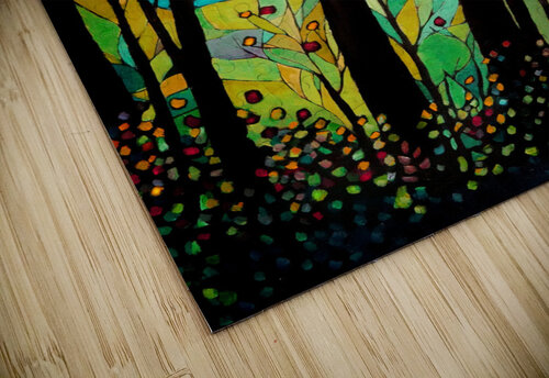 Trees in Fall Art by Alison Newth puzzle