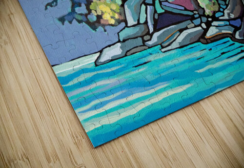 Nanaimo Shore Art by Alison Newth puzzle