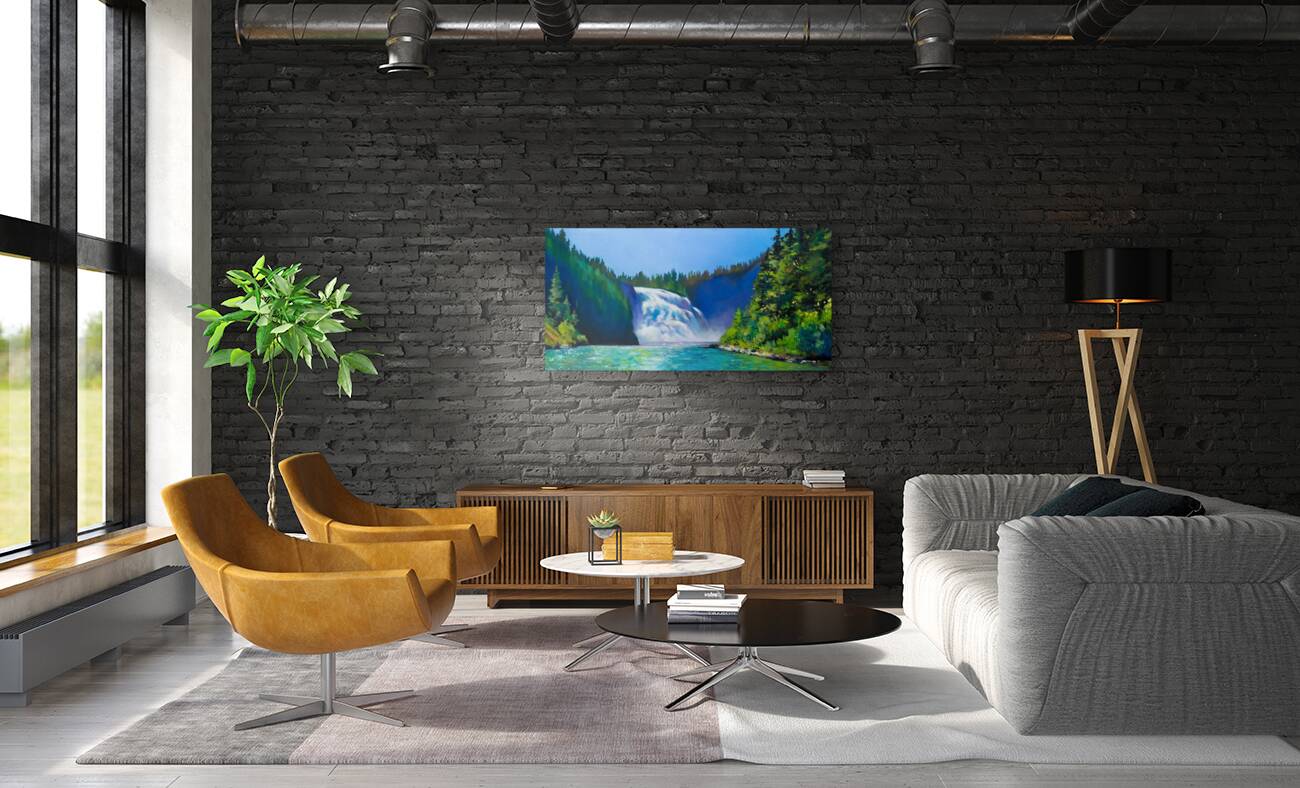 Kinuseo Falls II Reproduction