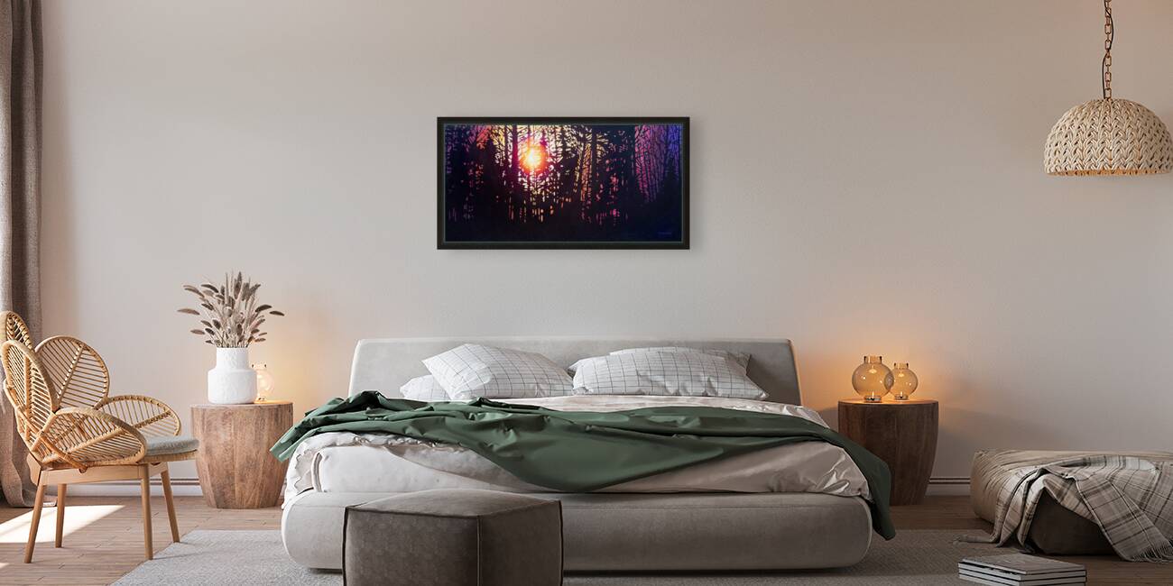 Northern Sunset II Reproduction
