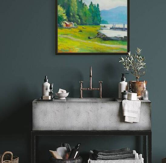 Cassiar Cannery by Art by Alison Newth