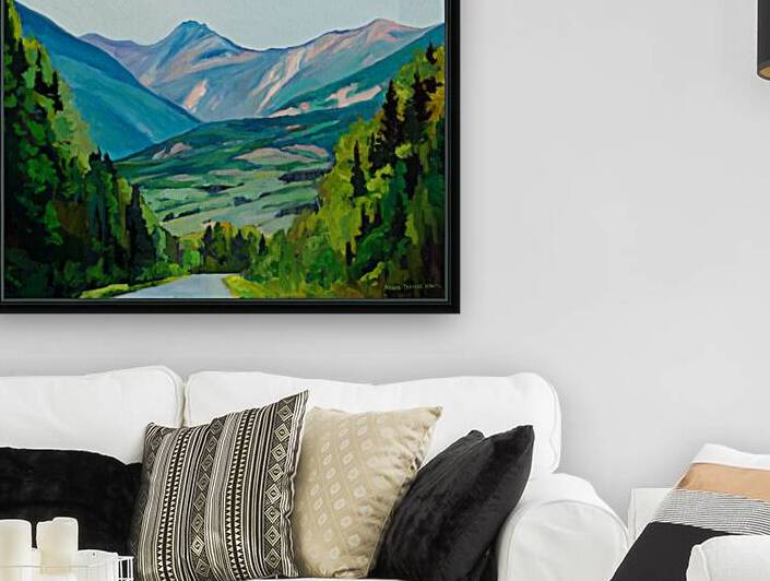 Kitwanga at Stewart Cassiar Junction by Art by Alison Newth