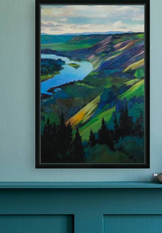 Peace Valley Hills by Art by Alison Newth