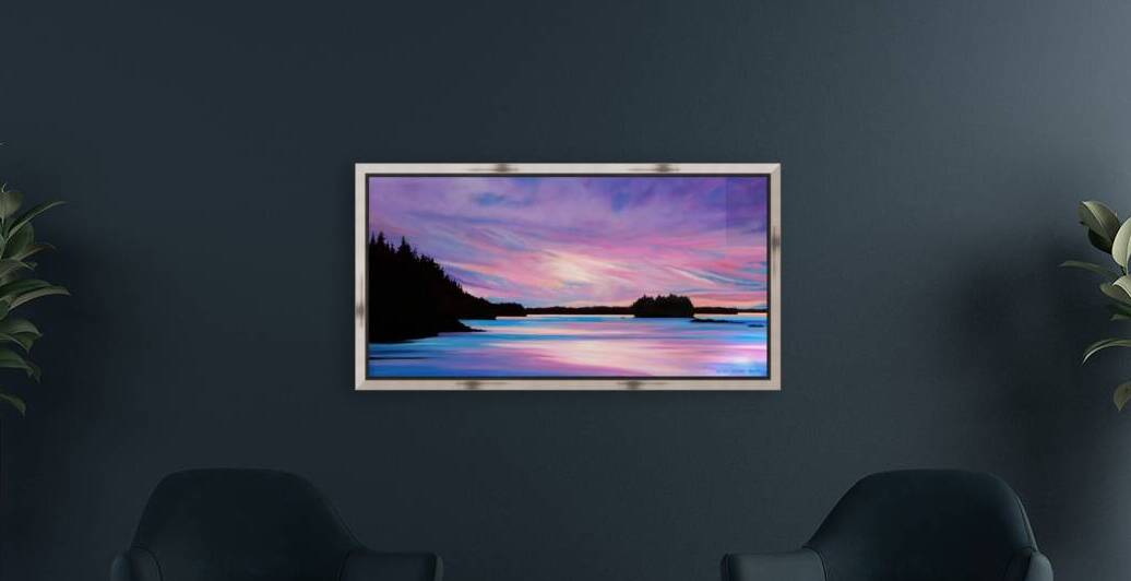 Sunset at Wainwright Basin by Art by Alison Newth
