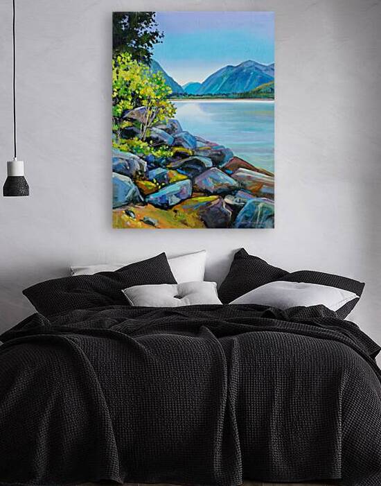 Up the Skeena River by Art by Alison Newth