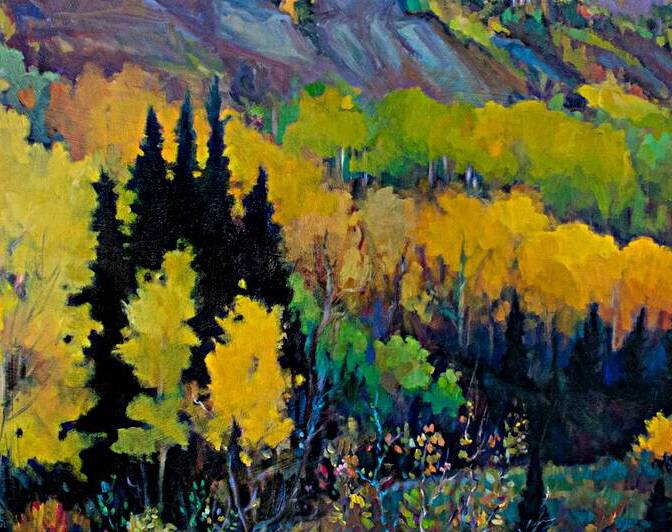 Montney Coulees by Art by Alison Newth