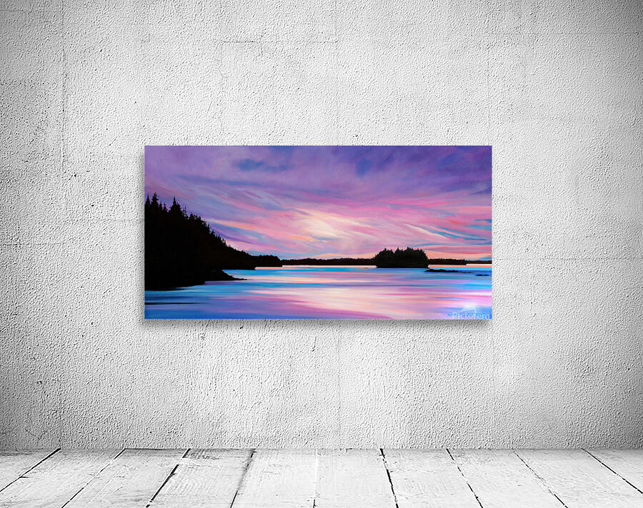 Sunset at Wainwright Basin Wall Preview