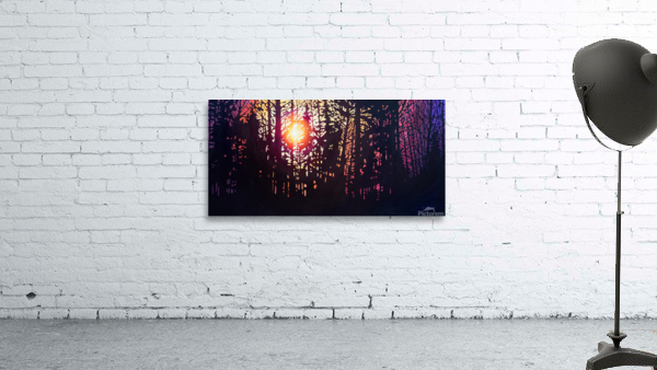 Northern Sunset II Wall Preview