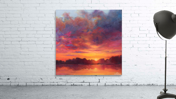 Peace Sunset Wall Preview