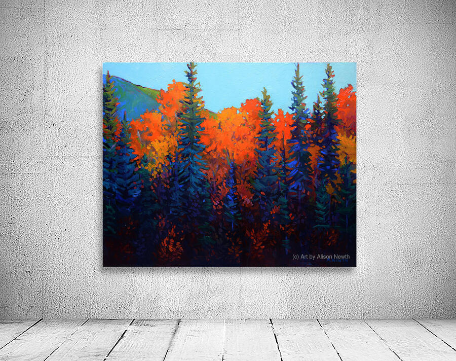 Beatton River Valley in Fall Wall Preview