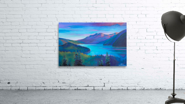 Muncho Lake Viewpoint Wall Preview