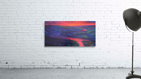 Peace River at Sunset Wall Preview