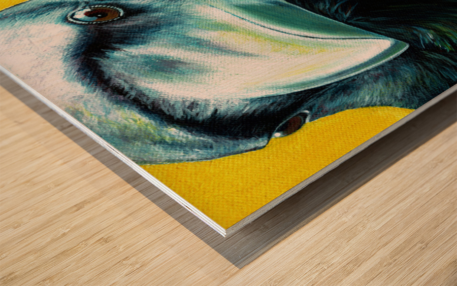 The Crow Wood print