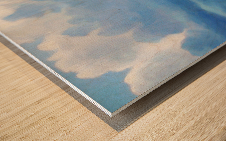 Clouds Over Montney Wood print