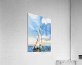 Sailing the Sound Acrylic Print