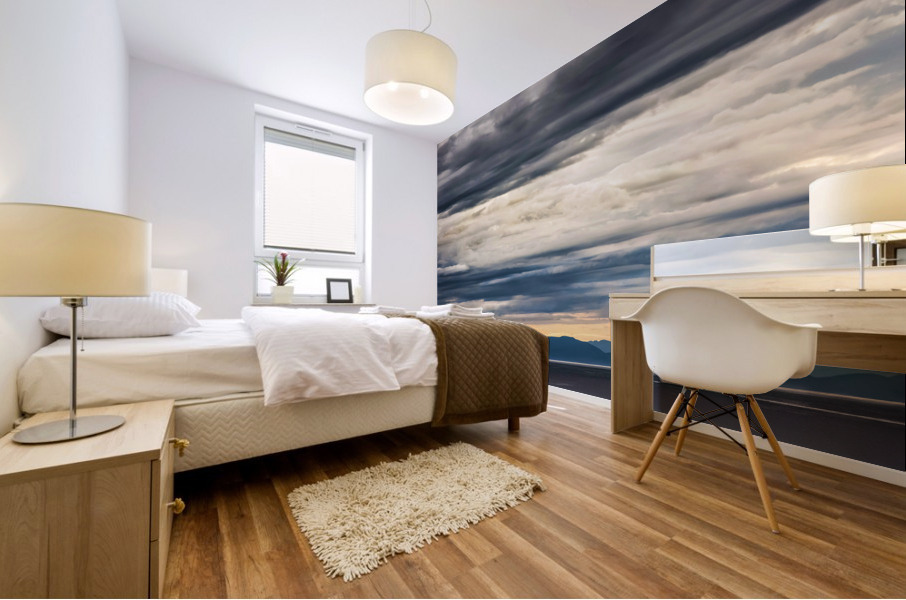 Into the Sunset Mural print